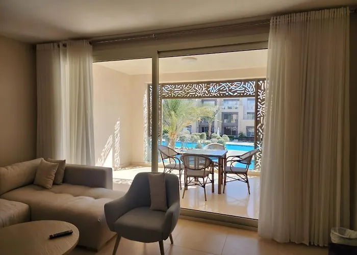公寓 Elgouna - Mangroovy 2br - Pool & Sea View